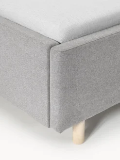 Cama tapizada con espacio de almacenamiento Arche
