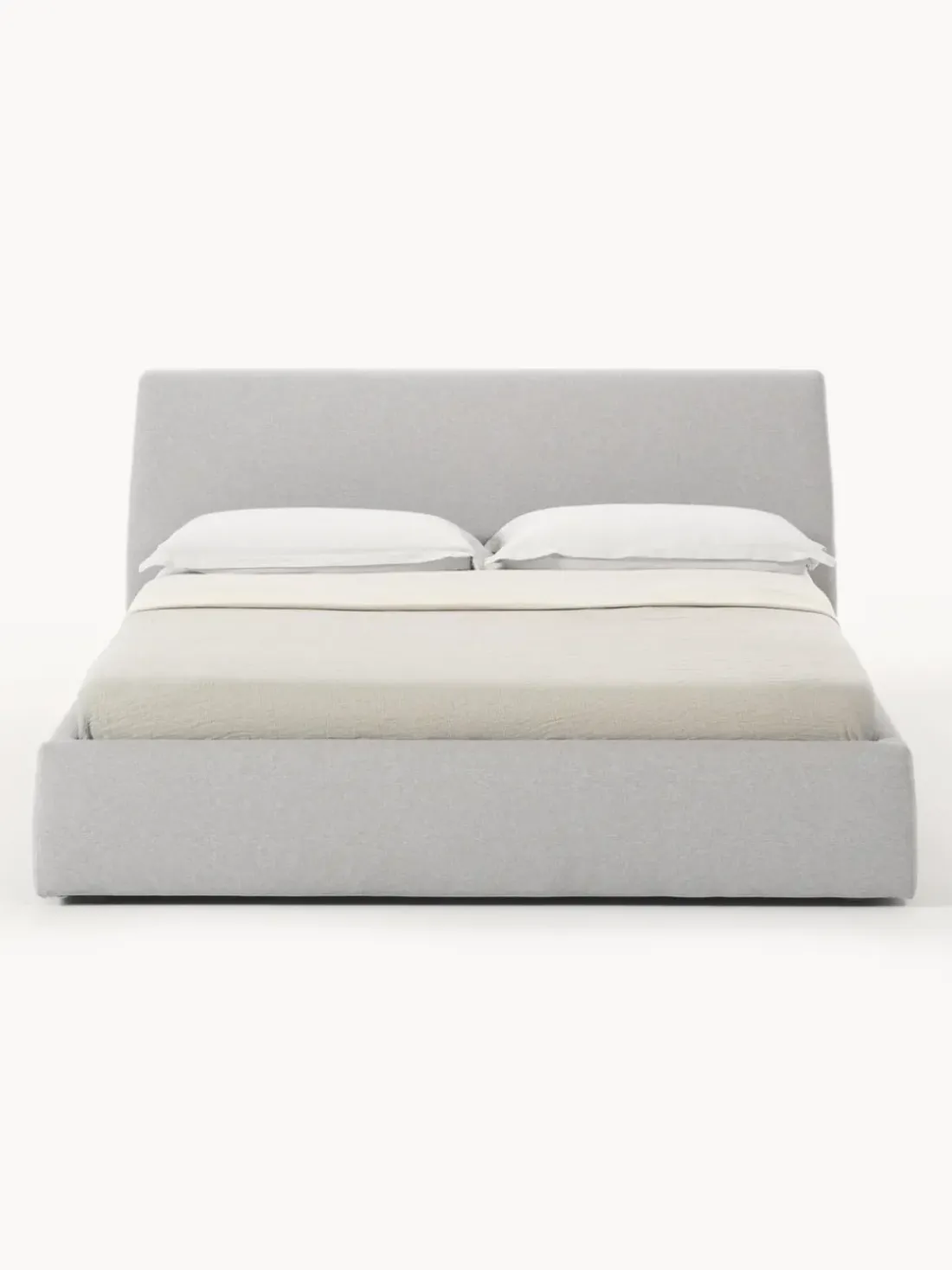 Cama tapizada con espacio de almacenamiento Cloud