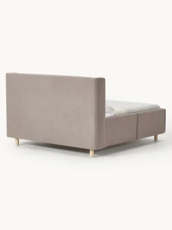 Cama tapizada con espacio de almacenamiento Arche