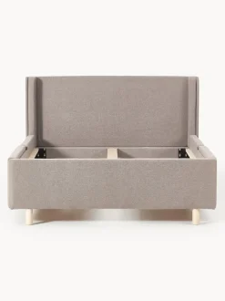 Cama tapizada con espacio de almacenamiento Arche