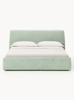 Cama tapizada con espacio de almacenamiento Cloud