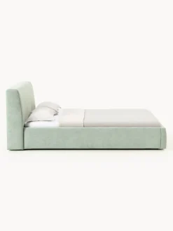 Cama tapizada con espacio de almacenamiento Cloud