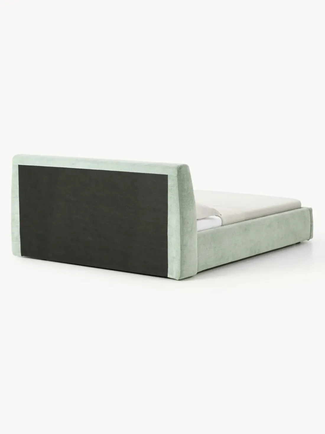 Cama tapizada con espacio de almacenamiento Cloud