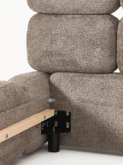 Cama tapizada de borreguillo bouclé Tayla
