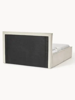 Cama tapizada de pana con espacio de almacenamiento Dream