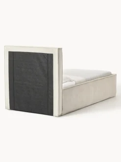 Cama tapizada de pana con espacio de almacenamiento Dream