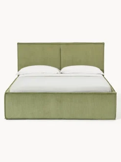 Cama tapizada de pana Dream