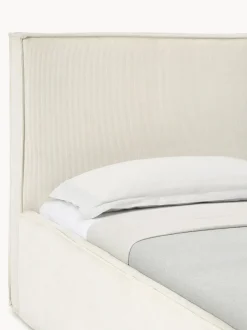 Cama tapizada de pana Dream