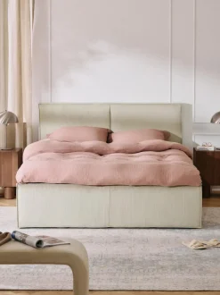 Cama tapizada de pana Dream