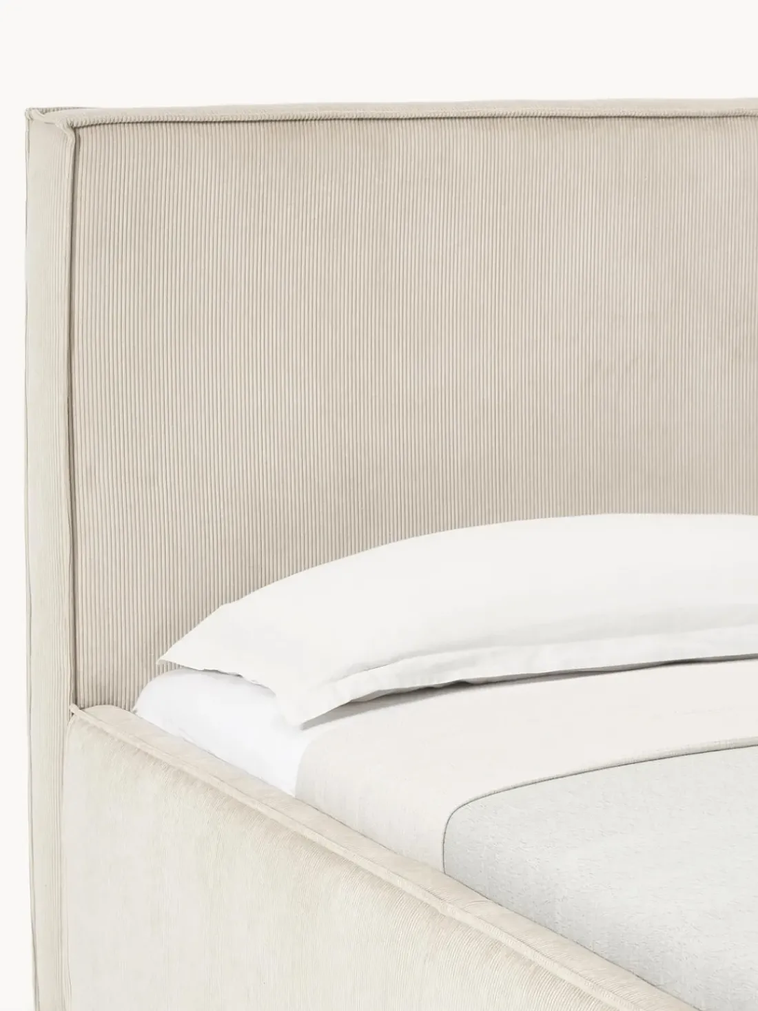 Cama tapizada de pana Dream