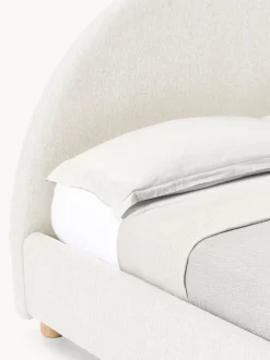 Cama tapizada Ebba, con espacio de almacenamiento