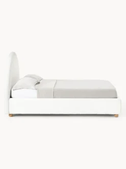Cama tapizada en borreguillo Ebba