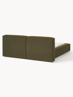 Cama tapizada en tejido bouclé Lennon