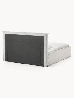 Cama tapizada en tejido bouclé con espacio de almacenamiento Dream