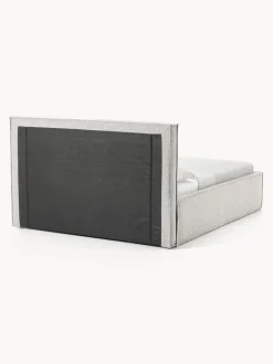 Cama tapizada en tejido bouclé Dream