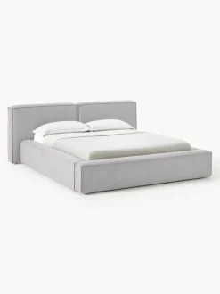 Cama tapizada Lennon, con espacio de almacenamiento