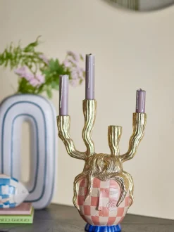 Candelabro artesanal Medusa