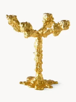 Candelabro artesanal metal Drip