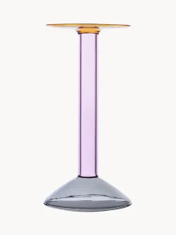 Candelabro artesanal Rainbow, 24 cm