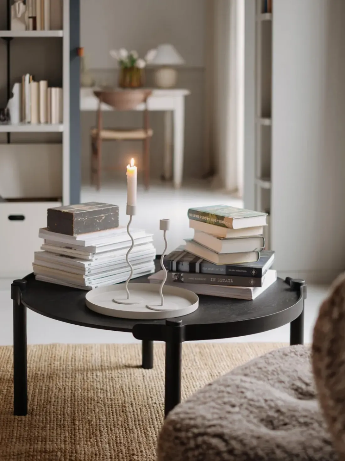 Candelabro Curved, 24 cm