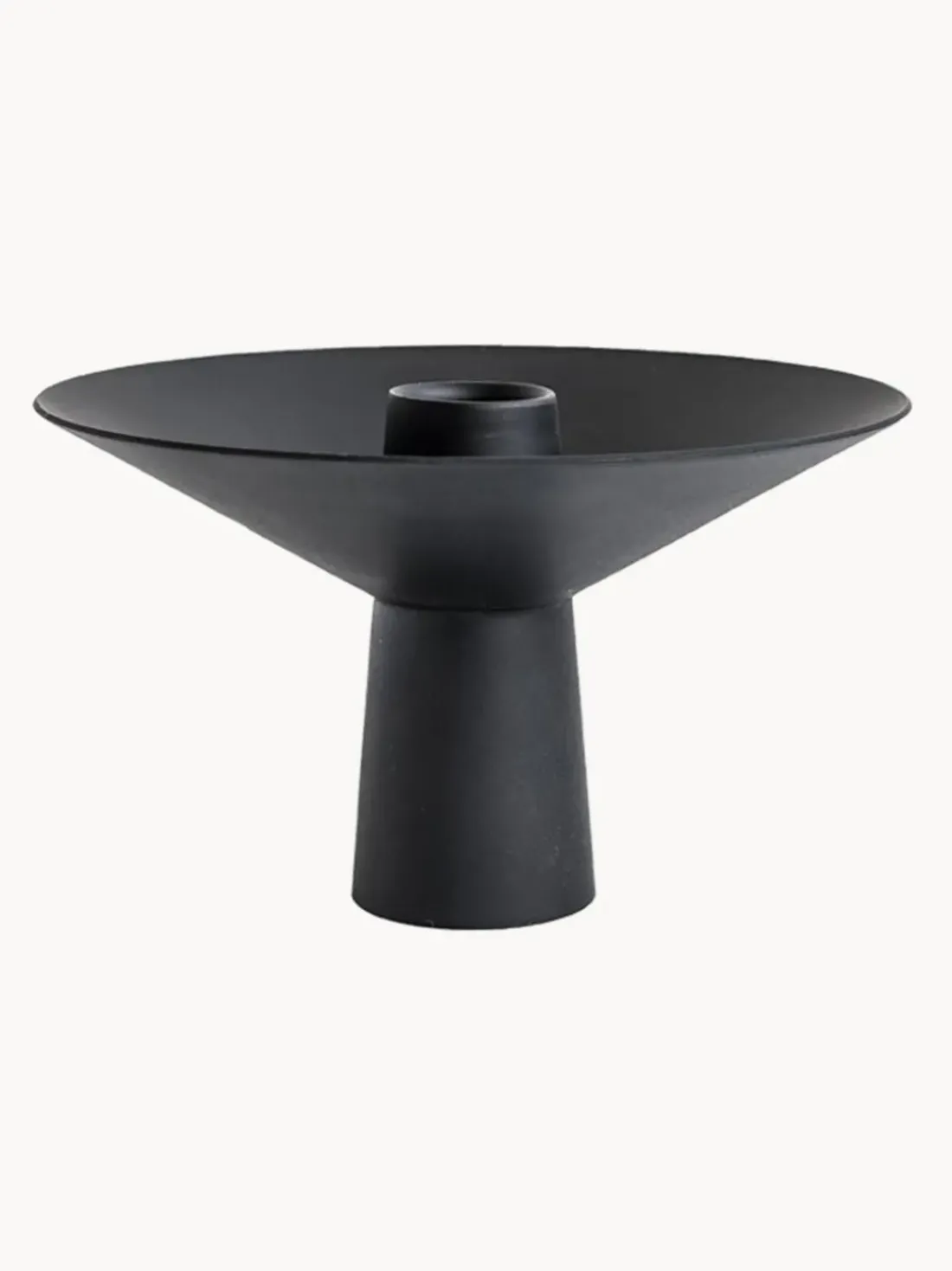 Candelabro de acero inoxidable mate Uma