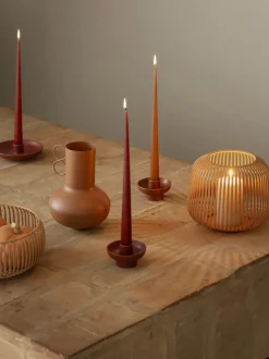 Candelabro de cerámica Vela