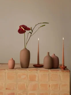 Candelabro de cerámica Vela
