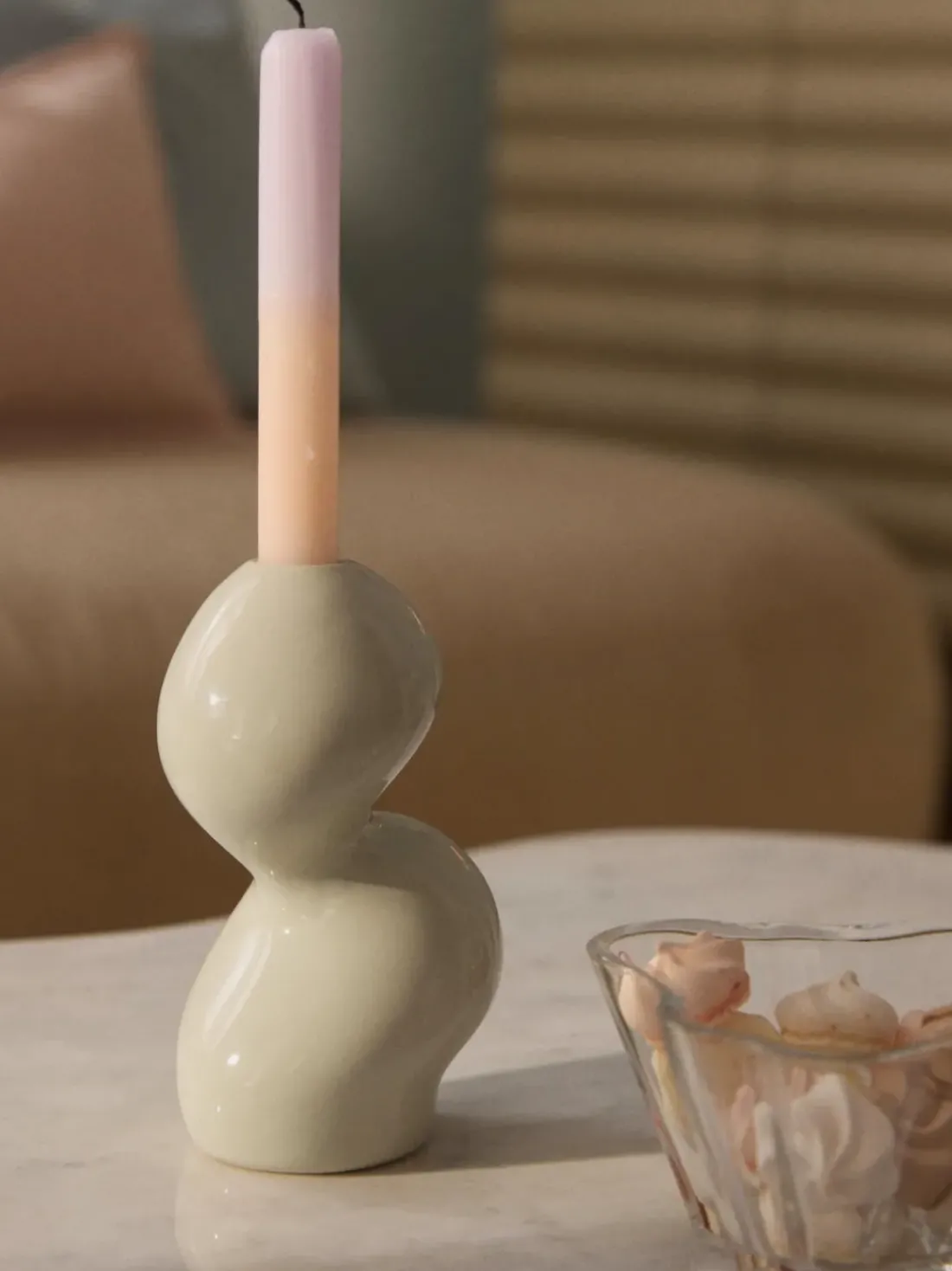 Candelabro de gres Madhuri