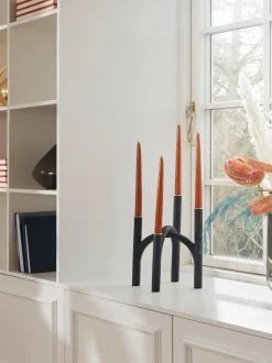 Candelabro de metal Angui