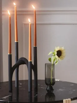 Candelabro de metal Angui