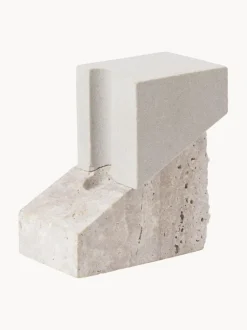 Candelabro de travertino Offset