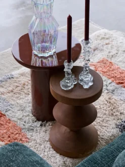 Candelabro de vidrio artesanal Drip