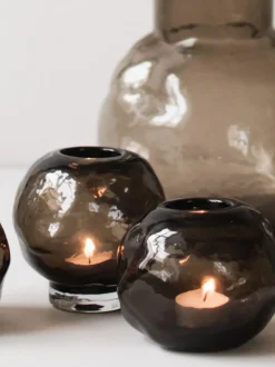 Candelabro de vidrio Bunch