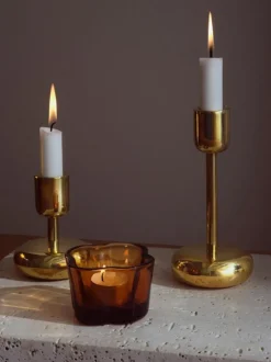 Candelabros de latón Nappula, 2 uds.