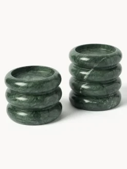 Candelabros de mármol Orta, 2 uds.