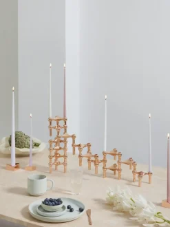 Candelabros Stoff Nagel, 3 uds.