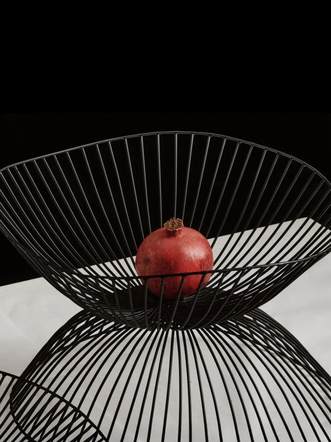Cesta artesanal de metal Catu