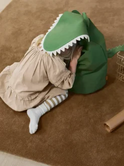 Cesta de algodón ecológico Crocodile