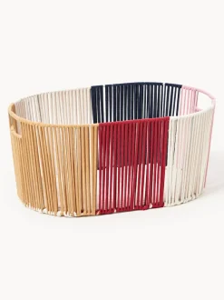 Cesta de ropa artesanal de cuerda Gabe