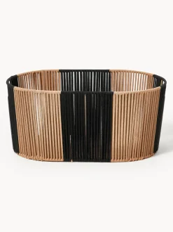 Cesta de ropa artesanal de cuerda Gabe