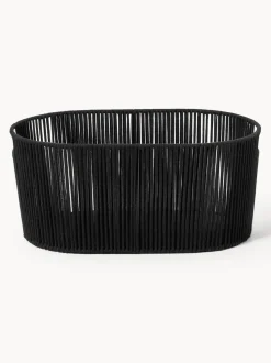 Cesta de ropa artesanal de cuerda Gabe
