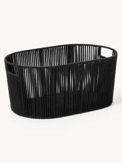 Cesta de ropa artesanal de cuerda Gabe