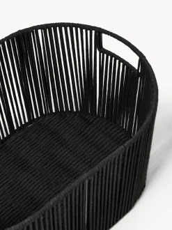 Cesta de ropa artesanal de cuerda Gabe