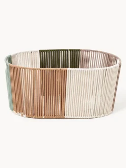 Cesta de ropa artesanal de cuerda Gabe