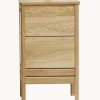 Cesta de ropa de madera de roble A Line