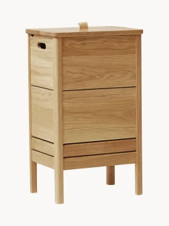 Cesta de ropa de madera de roble A Line