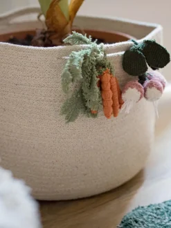 Cesta infantil artesanal Veggies