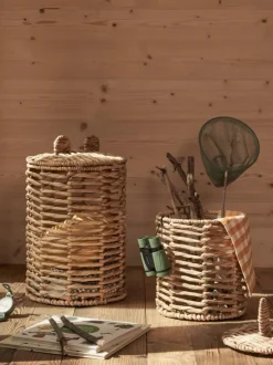 Cestas de almacenaje para niños artesanales Venezia, 2 uds.