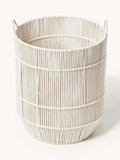 Cestas de ropa artesanales de cuerda, 2 uds.