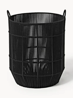 Cestas de ropa artesanales de cuerda, 2 uds.